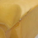 LOUIS VUITTON Monogram Vernis Reade PM Hand Bag Beige M91334 LV Auth ti3294-9