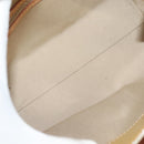 LOUIS VUITTON Monogram Vernis Reade PM Hand Bag Beige M91334 LV Auth ti3294-11