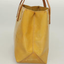 LOUIS VUITTON Monogram Vernis Reade PM Hand Bag Beige M91334 LV Auth ti3294-3