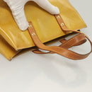 LOUIS VUITTON Monogram Vernis Reade PM Hand Bag Beige M91334 LV Auth ti3294-6