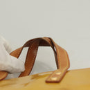 LOUIS VUITTON Monogram Vernis Reade PM Hand Bag Beige M91334 LV Auth ti3294-8