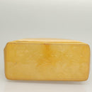 LOUIS VUITTON Monogram Vernis Reade PM Hand Bag Beige M91334 LV Auth ti3294-5