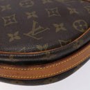 LOUIS VUITTON Monogram Jeune Fille GM Shoulder Bag M51225 LV Auth ti3295-17