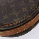 LOUIS VUITTON Monogram Jeune Fille GM Shoulder Bag M51225 LV Auth ti3295-18