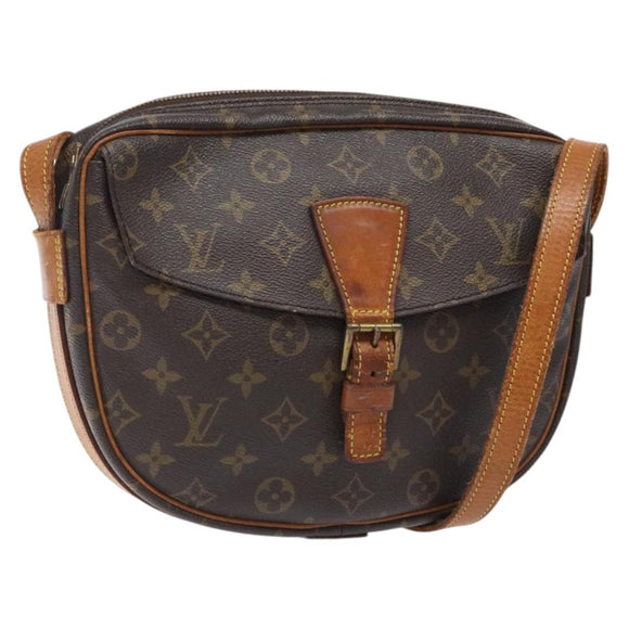 LOUIS VUITTON Monogram Jeune Fille GM Shoulder Bag M51225 LV Auth ti3295