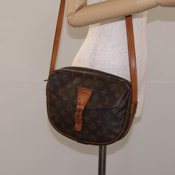 LOUIS VUITTON Monogram Jeune Fille GM Shoulder Bag M51225 LV Auth ti3295