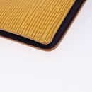 LOUIS VUITTON Epi Agenda PM Day Planner Cover Yellow R20059 LV Auth ti3300-11