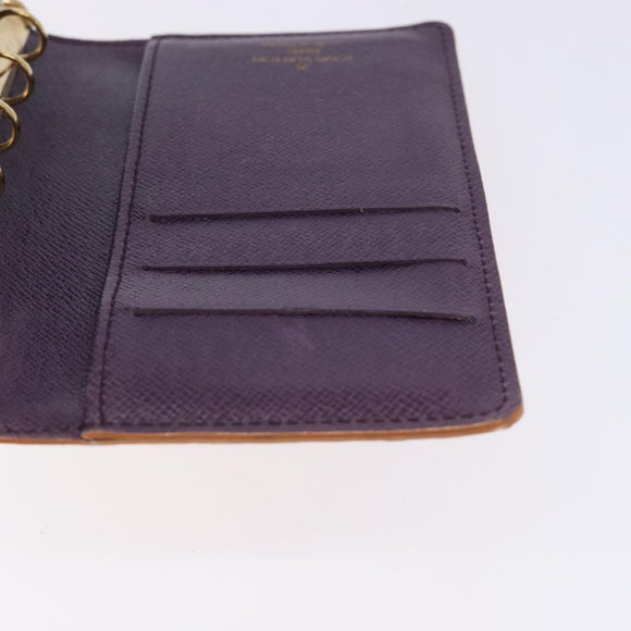 LOUIS VUITTON Epi Agenda PM Day Planner Cover Yellow R20059 LV Auth ti3300