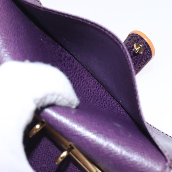 LOUIS VUITTON Epi Agenda PM Day Planner Cover Yellow R20059 LV Auth ti3300