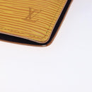 LOUIS VUITTON Epi Agenda PM Day Planner Cover Yellow R20059 LV Auth ti3300-8