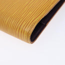 LOUIS VUITTON Epi Agenda PM Day Planner Cover Yellow R20059 LV Auth ti3300-9