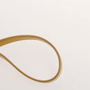 FENDI Hand Bag Leather Yellow Silver Auth ti3304-14