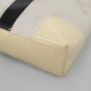 GUCCI Shoulder Bag Canvas White Gold 001 4231 Auth ti3314-9