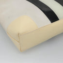 GUCCI Shoulder Bag Canvas White Gold 001 4231 Auth ti3314-16