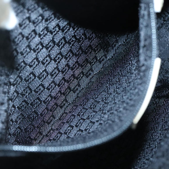 GUCCI Shoulder Bag Canvas White Gold 001 4231 Auth ti3314