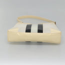 GUCCI Shoulder Bag Canvas White Gold 001 4231 Auth ti3314-5