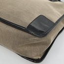 GUCCI Hand Bag Canvas Beige Gold 000 0855 Auth ti3315-9