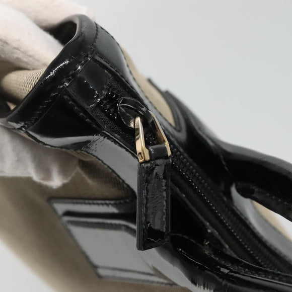 GUCCI Hand Bag Canvas Beige Gold 000 0855 Auth ti3315