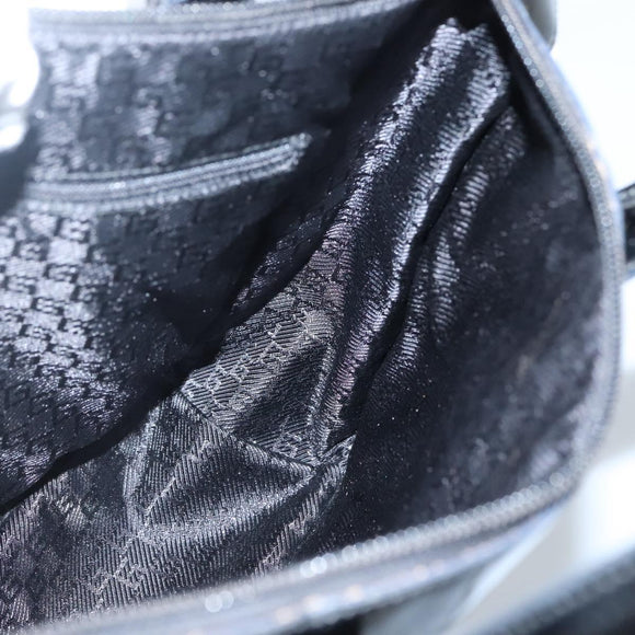 GUCCI Hand Bag Canvas Beige Gold 000 0855 Auth ti3315