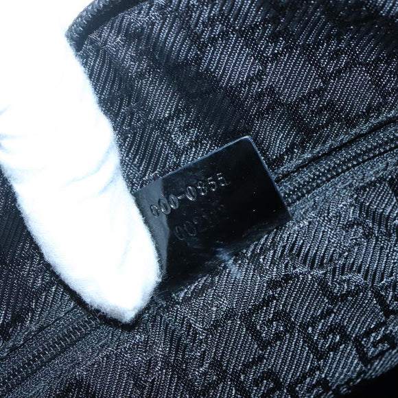 GUCCI Hand Bag Canvas Beige Gold 000 0855 Auth ti3315