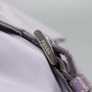 PRADA Shoulder Bag Nylon Purple Silver Auth ti3319-9