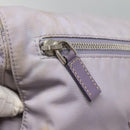 PRADA Shoulder Bag Nylon Purple Silver Auth ti3319-19