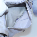 PRADA Shoulder Bag Nylon Purple Silver Auth ti3319-25