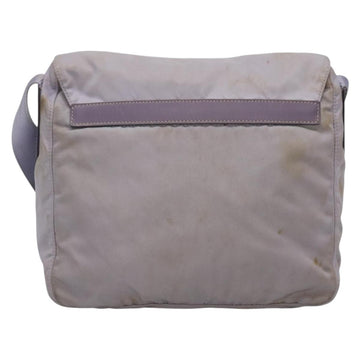 PRADA Shoulder Bag Nylon Purple Silver Auth ti3319 - 0