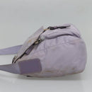 PRADA Shoulder Bag Nylon Purple Silver Auth ti3319-3