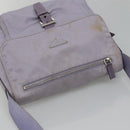 PRADA Shoulder Bag Nylon Purple Silver Auth ti3319-6