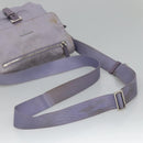 PRADA Shoulder Bag Nylon Purple Silver Auth ti3319-7