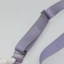 PRADA Shoulder Bag Nylon Purple Silver Auth ti3319-14