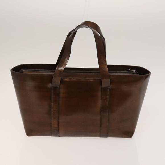 GUCCI GG Canvas Hand Bag PVC Nylon 4Set Beige Brown black Auth ti3325