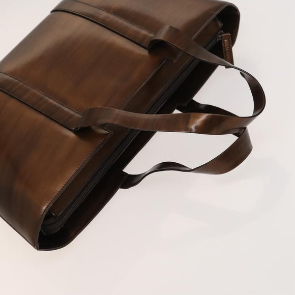 GUCCI GG Canvas Hand Bag PVC Nylon 4Set Beige Brown black Auth ti3325