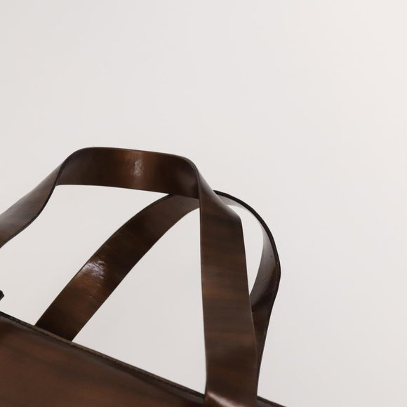 GUCCI GG Canvas Hand Bag PVC Nylon 4Set Beige Brown black Auth ti3325