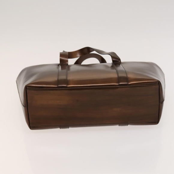 GUCCI GG Canvas Hand Bag PVC Nylon 4Set Beige Brown black Auth ti3325