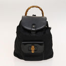 GUCCI GG Canvas Hand Bag PVC Nylon 4Set Beige Brown black Auth ti3325-23