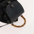 GUCCI GG Canvas Hand Bag PVC Nylon 4Set Beige Brown black Auth ti3325-25