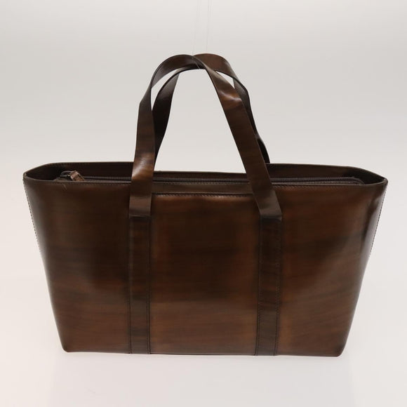 GUCCI GG Canvas Hand Bag PVC Nylon 4Set Beige Brown black Auth ti3325