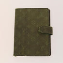 LOUIS VUITTON Monogram Vernis Day Planner Cover 4Set Khaki Red LV Auth ti3329-16