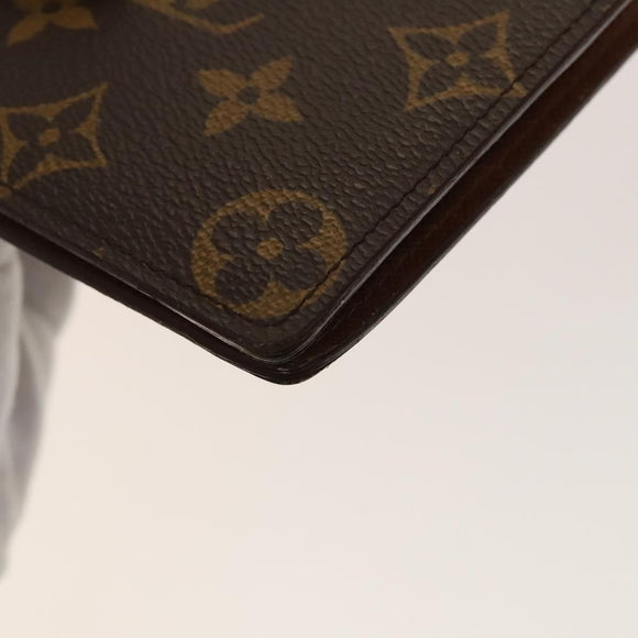 LOUIS VUITTON Monogram Vernis Day Planner Cover 4Set Khaki Red LV Auth ti3329