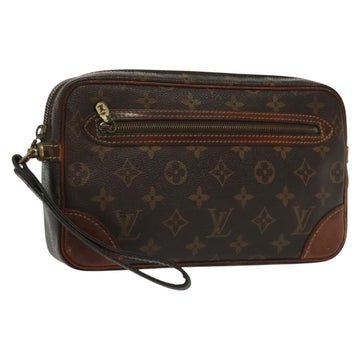 LOUIS VUITTON Monogram Marly Dragonne GM Clutch Bag M51825 LV Auth ti3330