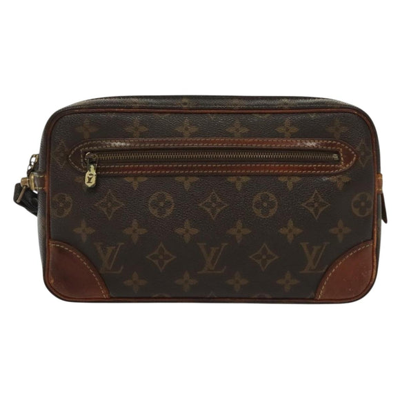 LOUIS VUITTON Monogram Marly Dragonne GM Clutch Bag M51825 LV Auth ti3330