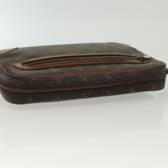 LOUIS VUITTON Monogram Marly Dragonne GM Clutch Bag M51825 LV Auth ti3330