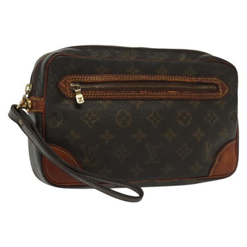 LOUIS VUITTON Monogram Marly Dragonne GM Clutch Bag M51825 LV Auth ti3331