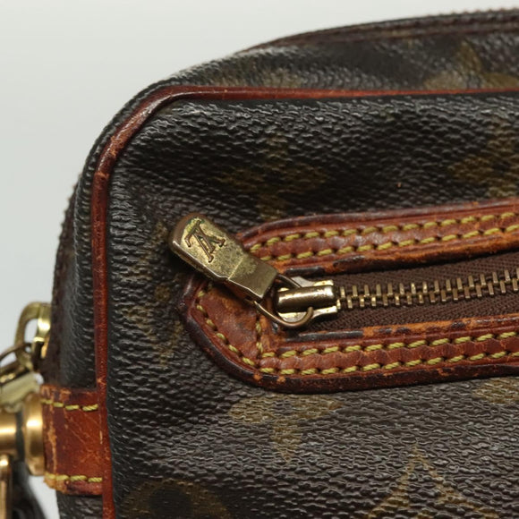 LOUIS VUITTON Monogram Marly Dragonne GM Clutch Bag M51825 LV Auth ti3331