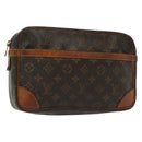 LOUIS VUITTON Monogram Compiegne 28 Clutch Bag M51845 LV Auth ti3333-1