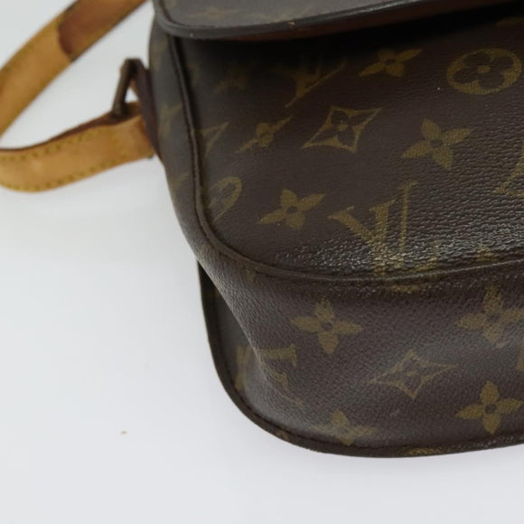 LOUIS VUITTON Monogram Saint Cloud GM Shoulder Bag M51242 LV Auth ti3334
