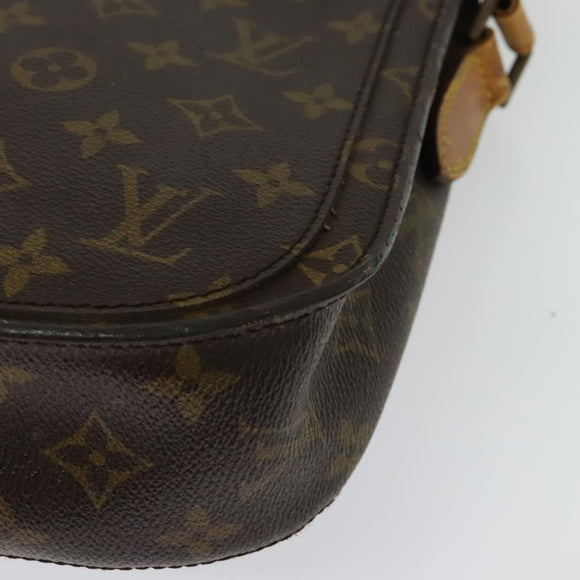 LOUIS VUITTON Monogram Saint Cloud GM Shoulder Bag M51242 LV Auth ti3334