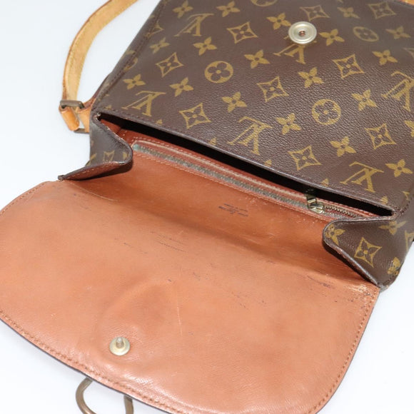 LOUIS VUITTON Monogram Saint Cloud GM Shoulder Bag M51242 LV Auth ti3334